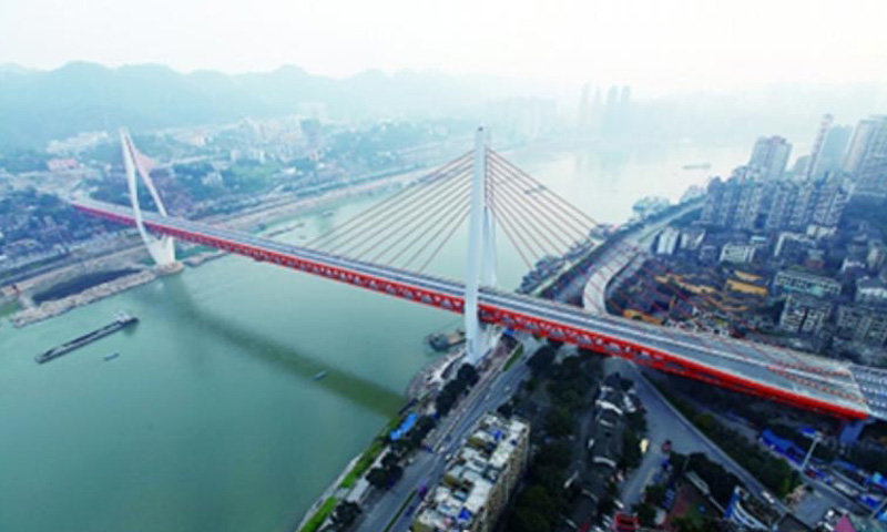 Chongqing Dongshuimen-brug